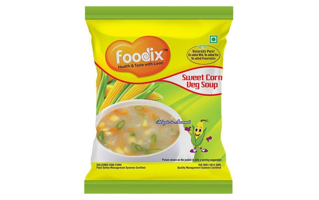Foodix Sweet Corn Veg Soup    Pack  48 grams